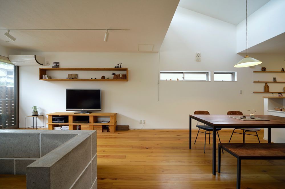 子どもたちうれしい 子ども部屋がない家 二世帯住宅 フクダ ロングライフデザイン Se構法で建てる無添加注文住宅 大阪 神戸 奈良