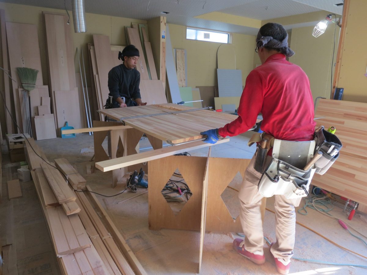 大工工事も佳境 現場出向ブログ フクダ ロングライフデザイン Se構法で建てる無添加注文住宅 大阪 神戸 奈良