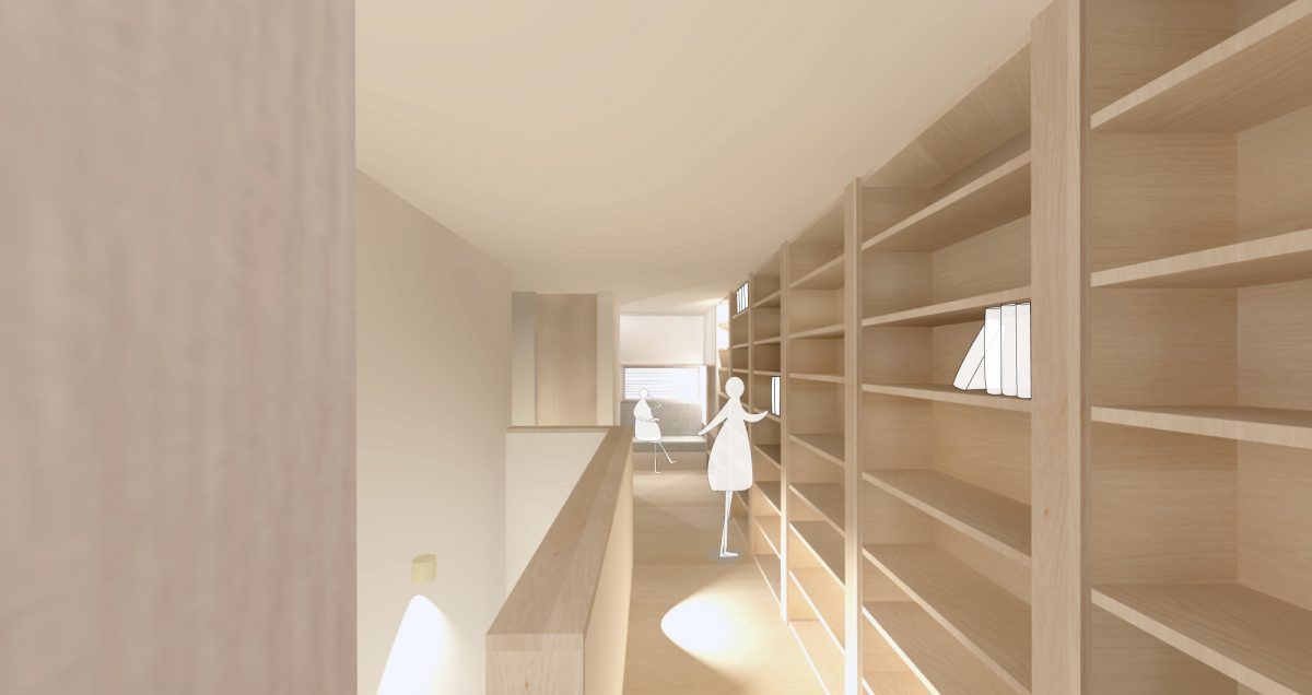 完成見学会 本のある暮らしを楽しむ家 フクダ ロングライフデザイン Se構法で建てる無添加注文住宅 大阪 神戸 奈良